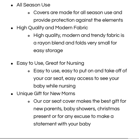 Copper Pearl multi use cover in Finn - Picture 4 of 4